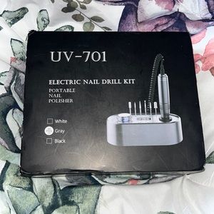 Grey UV-701 Electric Nail Drill kit
